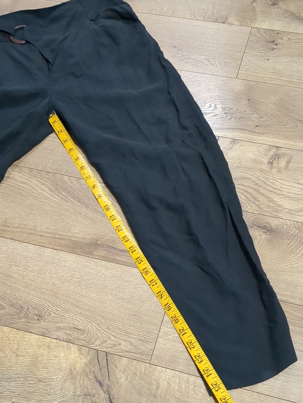 by Anthropologie Black Pants with belt buckle Women's Size XS - Picture 7 of 11